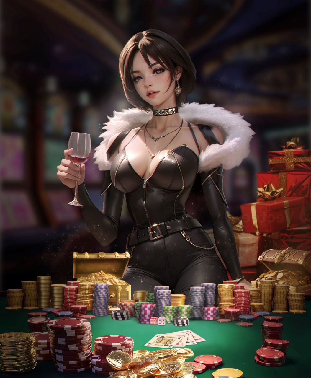 Tampilan Live Baccarat di kitabet88 menampilkan dealer, kartu, dan antarmuka taruhan mobile